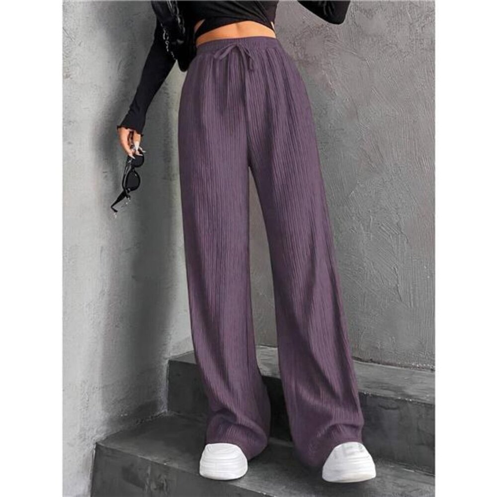 Drawstring Wide Leg Pants - Picture 3 of 16